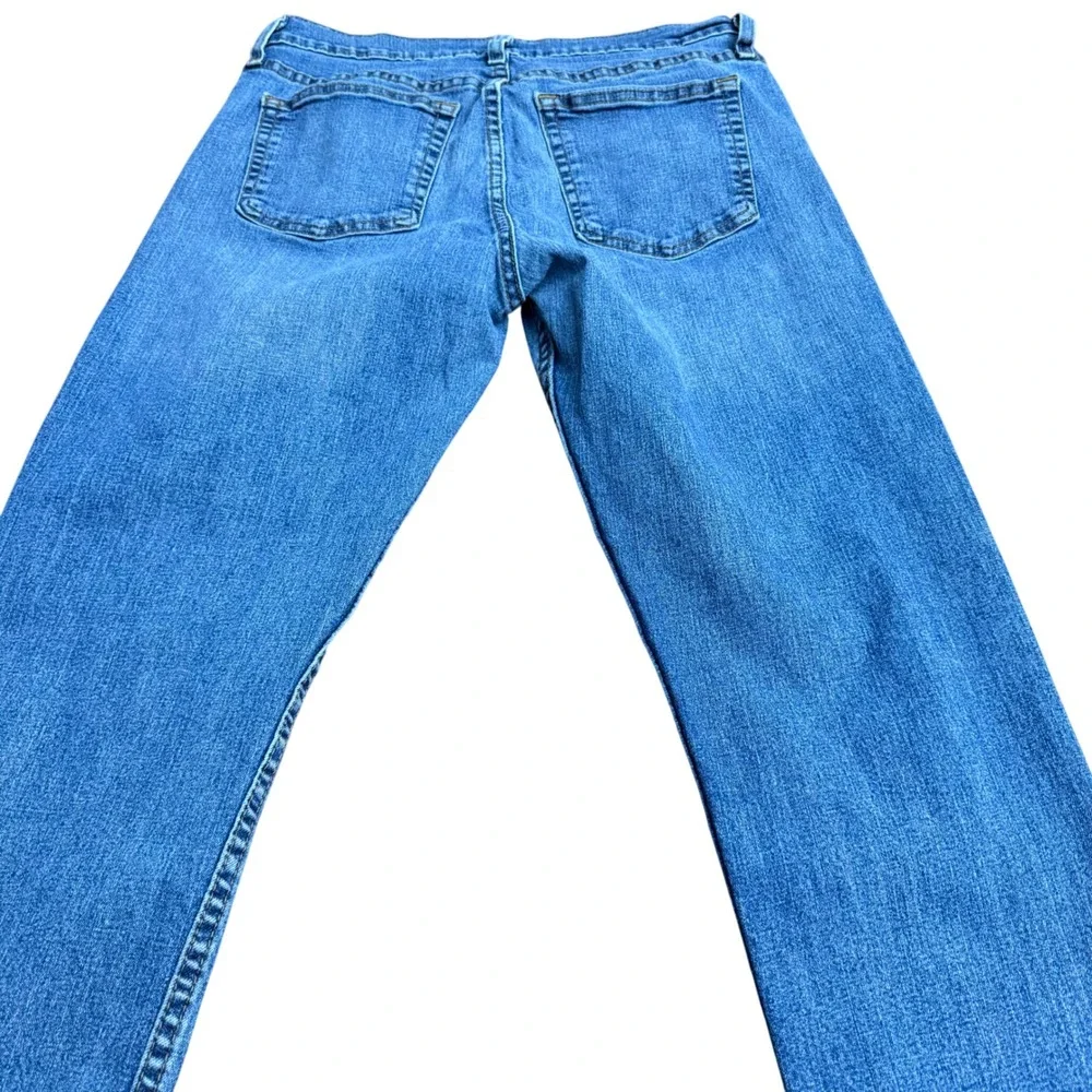 George‎ Athletic Jeans Mens 32x32(32x31) Medium Wash Straight Leg Denim Pants